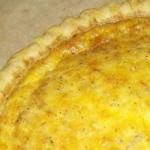 American Herbs Quiche with Goat Cheese Dinner