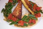 American Curried Tofu and Green Beans Dinner
