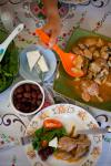 Cyprian Chicken and Taro Stew kolokasi Appetizer