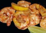 American Grilled King Prawns With Lemon Garlic And Chilli BBQ Grill