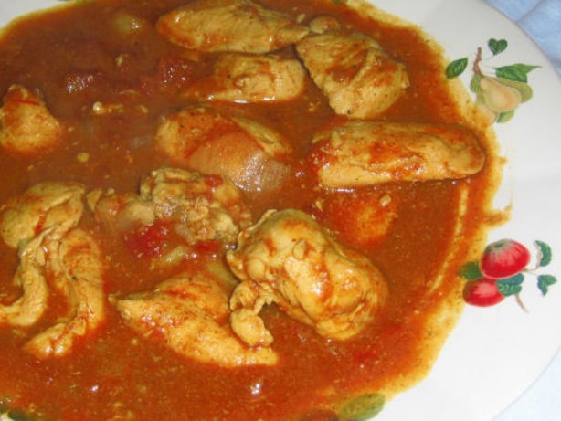 American Chicken Bhuna Masala  a Chicken Curry Dinner