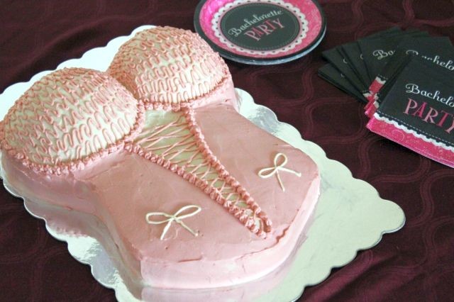 British Bachelorette Party Corset Cake  Roxyands Kitchen Dessert