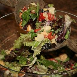 Italian Artichoke and Sun dried Tomato Salad with Parmesan romano Vinaigrette Drink
