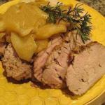 American Loin of Pork with Sauce of Apple Dinner