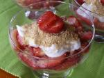 American Instant Strawberry Cheesecake Parfait Dessert