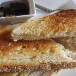 French Toast with Butter Appetizer