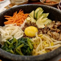 Korean Bibimbap Dinner