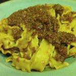American bolognese Sauce in the Slow Cooking Pot Appetizer