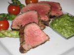 American Fillet of Beef with Salsa Verde Dinner