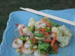 Thai Shrimp and Vegetable Stirfry 4 Appetizer