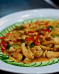 Thai Thai Basil Chicken with Cashew Dinner