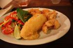 Thai Prawn and Chicken Stuffed Calamari  Thai Style Appetizer