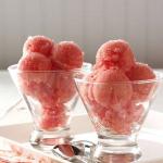 British Watermelon Vodka Sorbet Appetizer