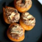 British Baked Apricots with Almonds Dinner