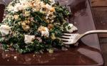 American Kale with Goat Cheese and Toasted Crumbs Recipe Appetizer