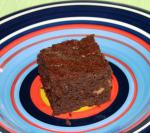 American Chocolate Banana Brownies Dessert