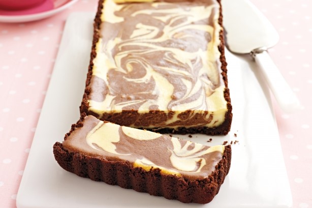 American Choc Ripple Cheesecake Tart Recipe Dessert