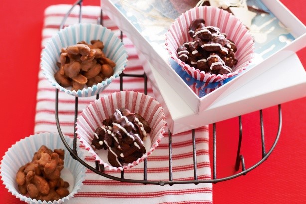 American Mixed Nut Clusters Recipe Dessert