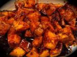 American Roasted Sweet Potatoes With Orange Marmalade and Balsamic Glaze BBQ Grill