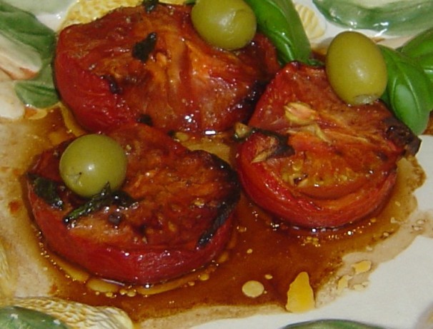 American Roasted Tomato Salad Appetizer