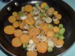 American Sauteed Carrots and Leeks Appetizer