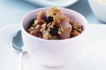 American Apple And Blueberry Crumble Recipe Dessert