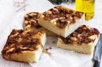 Canadian Caramelised Onion And Thyme Foccacia Recipe Appetizer
