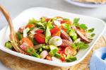 British Sumac Lamb Radish Tomato And Mint Salad Recipe Appetizer