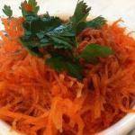 American Carrot Salad with Balsamic Vinegar Appetizer
