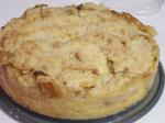 American Apple Crumb Deep Dish Pie Dessert