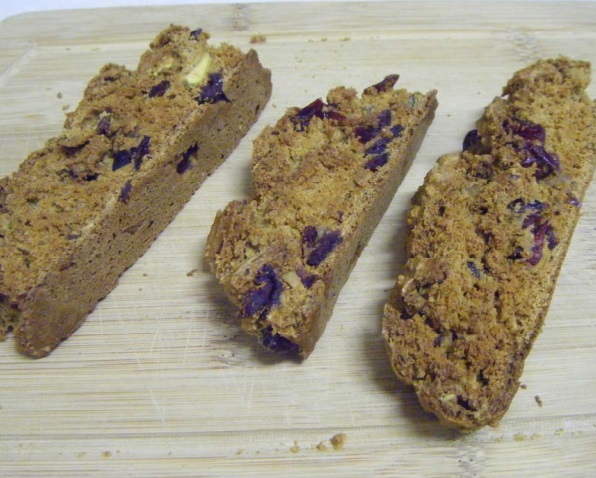 Italian Cranberry-Pistachio Biscotti Dessert