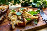 American Grilled Garlic Bread with Basil and Parmesan Recipe Dinner