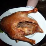 Canadian Roast Duck with Sauce Agrestowym Dinner