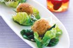 Thai Chive And Basil Prawn Balls With Palmsugar Dipping Sauce Recipe Appetizer