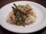 Thai Chicken and Green Beans in Red Curry Dinner