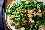 American Roasted Cauliflower Salad With Watercress Walnuts and Gruyere Recipe Appetizer