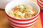 American Lowerfat Spaghetti Carbonara Recipe Dinner