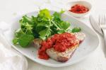 American Seared Tuna With Salsa Rossa Recipe Dinner