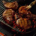 Canadian Mahogany Chops BBQ Grill