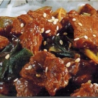 Chinese Mandarin Beef Appetizer