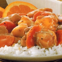 Chinese Sweet Orange Chicken Appetizer