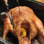 Canadian Duck with Orange Roasted in the Oven Dinner