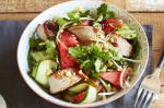 American Duck Watermelon and Coriander Salad Recipe Appetizer