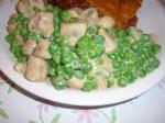 American Creamed Peas and Mushrooms 1 Appetizer