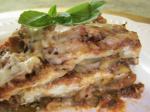British Milehigh Crock Pot Lasagna With Zucchini or Spinach Dinner