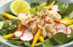American Crab Mango and Watercress Salad Dinner