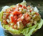 American Cajun Tomato Chicken Salad Dinner