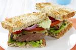 Herbed Steak Sandwich With Avocado Cream Recipe recipe