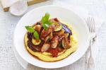 Italianstyle Sausage Stew With Polenta Recipe recipe