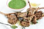 Italian Marinated Lamb Cutlets With Herb Dipping Sauce Recipe Dinner